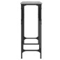 vidaXL Mesa consola madera de ingeniería gris Sonoma 140x29x75 cm vidaXL Mesa consola madera de ingeniería gris Sonoma 140x29x75 cm