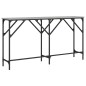 vidaXL Mesa consola madera de ingeniería gris Sonoma 140x29x75 cm vidaXL Mesa consola madera de ingeniería gris Sonoma 140x29x75 cm