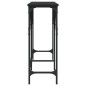 vidaXL Mesa consola madera de ingeniería negra 180x29x75 cm vidaXL Mesa consola madera de ingeniería negra 180x29x75 cm