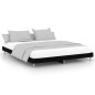 vidaXL Estructura de cama madera contrachapada negra 140x200 cm vidaXL Estructura de cama madera contrachapada negra 140x200 cm