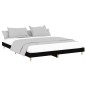 vidaXL Estructura de cama madera contrachapada negra 140x200 cm vidaXL Estructura de cama madera contrachapada negra 140x200 cm