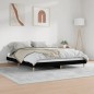 vidaXL Estructura de cama madera contrachapada negra 140x200 cm vidaXL Estructura de cama madera contrachapada negra 140x200 cm