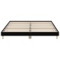 vidaXL Estructura de cama madera contrachapada negra 140x200 cm vidaXL Estructura de cama madera contrachapada negra 140x200 cm