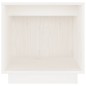 vidaXL Mesitas de noche 2 uds madera maciza de pino blanco 40x30x40 cm vidaXL Mesitas de noche 2 uds madera maciza de pino blanco 40x30x40 cm