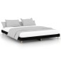 vidaXL Estructura de cama madera contrachapada negra 200x200 cm vidaXL Estructura de cama madera contrachapada negra 200x200 cm