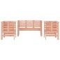 vidaXL Juego de muebles de jardín 3 pzas madera maciza abeto Douglas vidaXL Juego de muebles de jardín 3 pzas madera maciza abeto Douglas