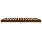 vidaXL Estructura de cama madera contrachapada marrón roble 200x200 cm vidaXL Estructura de cama madera contrachapada marrón roble 200x200 cm