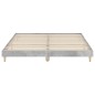 vidaXL Estructura de cama madera contrachapada gris hormigón 160x200cm vidaXL Estructura de cama madera contrachapada gris hormigón 160x200cm