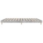 vidaXL Estructura de cama madera contrachapada gris hormigón 160x200cm vidaXL Estructura de cama madera contrachapada gris hormigón 160x200cm
