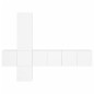 vidaXL Muebles de TV de pared 5 piezas madera de ingeniería blanco vidaXL Muebles de TV de pared 5 piezas madera de ingeniería blanco