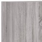 vidaXL Muebles de TV de pared 5 pzas madera de ingeniería gris Sonoma