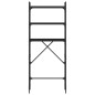 vidaXL Estantería para lavadora madera ingeniería negra 67x25x163 cm vidaXL Estantería para lavadora madera ingeniería negra 67x25x163 cm