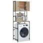 vidaXL Armario de lavadora color roble Sonoma 68x48,5x194 cm