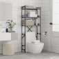 vidaXL Estantería lavadora madera ingeniería gris Sonoma 67x25x163 cm vidaXL Estantería lavadora madera ingeniería gris Sonoma 67x25x163 cm
