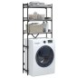 vidaXL Estantería lavadora madera ingeniería gris Sonoma 67x25x163 cm vidaXL Estantería lavadora madera ingeniería gris Sonoma 67x25x163 cm