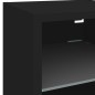 vidaXL Muebles de TV de pared con LED 6 pzas madera ingeniería negro vidaXL Muebles de TV de pared con LED 6 pzas madera ingeniería negro