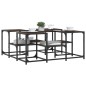 vidaXL Mesa de centro madera de ingeniería roble marrón 91x91x40 cm vidaXL Mesa de centro madera de ingeniería roble marrón 91x91x40 cm