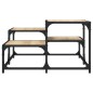 vidaXL Mesa de centro madera de ingeniería roble Sonoma 68x68x40 cm vidaXL Mesa de centro madera de ingeniería roble Sonoma 68x68x40 cm