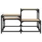 vidaXL Mesa de centro madera de ingeniería roble Sonoma 68x68x40 cm vidaXL Mesa de centro madera de ingeniería roble Sonoma 68x68x40 cm