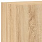 vidaXL Muebles de TV de pared 5 pzas madera de ingeniería roble Sonoma vidaXL Muebles de TV de pared 5 pzas madera de ingeniería roble Sonoma