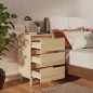 vidaXL Mesitas de noche 2 uds patas de madera roble Sonoma 40x35x69 cm vidaXL Mesitas de noche 2 uds patas de madera roble Sonoma 40x35x69 cm