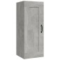 vidaXL Armario colgante madera contrachapada gris hormigón 35x34x90 cm vidaXL Armario colgante madera contrachapada gris hormigón 35x34x90 cm