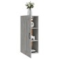 vidaXL Armario colgante madera contrachapada gris hormigón 35x34x90 cm vidaXL Armario colgante madera contrachapada gris hormigón 35x34x90 cm