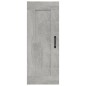 vidaXL Armario colgante madera contrachapada gris hormigón 35x34x90 cm vidaXL Armario colgante madera contrachapada gris hormigón 35x34x90 cm