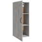 vidaXL Armario colgante madera contrachapada gris hormigón 35x34x90 cm vidaXL Armario colgante madera contrachapada gris hormigón 35x34x90 cm