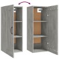 vidaXL Armario colgante madera contrachapada gris hormigón 35x34x90 cm vidaXL Armario colgante madera contrachapada gris hormigón 35x34x90 cm