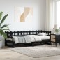 vidaXL Sofá cama extraíble madera maciza de pino negro 2x(80x200) cm vidaXL Sofá cama extraíble madera maciza de pino negro 2x(80x200) cm