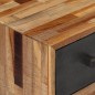 vidaXL Mesita de noche madera maciza de teca 47x31,5x60 cm vidaXL Mesita de noche madera maciza de teca 47x31,5x60 cm