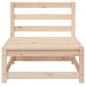 vidaXL Sofás de jardín sin reposabrazos 2 uds madera pino 70x70x67 cm vidaXL Sofás de jardín sin reposabrazos 2 uds madera pino 70x70x67 cm