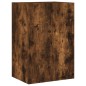 vidaXL Muebles de TV de pared 6 pzas madera ingeniería roble ahumado vidaXL Muebles de TV de pared 6 pzas madera ingeniería roble ahumado