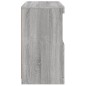 vidaXL Aparador con luces LED gris Sonoma 60x37x67 cm vidaXL Aparador con luces LED gris Sonoma 60x37x67 cm