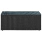 vidaXL Set de muebles de jardín 4 pzas y cojines ratán sintético negro vidaXL Set de muebles de jardín 4 pzas y cojines ratán sintético negro