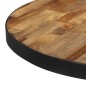 vidaXL Mesa de terraza redonda teca reciclada maciza Ø55x76 cm vidaXL Mesa de terraza redonda teca reciclada maciza Ø55x76 cm