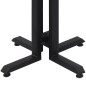 vidaXL Mesa de terraza redonda teca reciclada maciza Ø55x76 cm vidaXL Mesa de terraza redonda teca reciclada maciza Ø55x76 cm