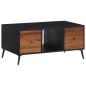 vidaXL Mesa de centro teca reciclada maciza 90x50x41 cm vidaXL Mesa de centro teca reciclada maciza 90x50x41 cm