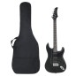 vidaXL Guitarra eléctrica para principiantes con funda negro 4/4 39" vidaXL Guitarra eléctrica para principiantes con funda negro 4/4 39"
