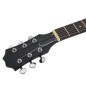 vidaXL Guitarra eléctrica principiantes con funda marrón negro 4/4 39" vidaXL Guitarra eléctrica principiantes con funda marrón negro 4/4 39"