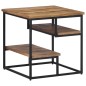 vidaXL Mesa auxiliar teca reciclada maciza 50x50x50 cm vidaXL Mesa auxiliar teca reciclada maciza 50x50x50 cm