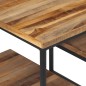 vidaXL Mesa auxiliar teca reciclada maciza 50x50x50 cm vidaXL Mesa auxiliar teca reciclada maciza 50x50x50 cm