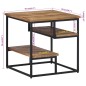 vidaXL Mesa auxiliar teca reciclada maciza 50x50x50 cm vidaXL Mesa auxiliar teca reciclada maciza 50x50x50 cm