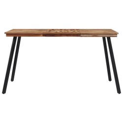 vidaXL Mesa de comedor madera maciza de teca 148x97x76 cm