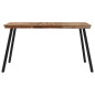 vidaXL Mesa de comedor madera maciza de teca 148x97x76 cm vidaXL Mesa de comedor madera maciza de teca 148x97x76 cm