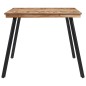 vidaXL Mesa de comedor madera maciza de teca 148x97x76 cm vidaXL Mesa de comedor madera maciza de teca 148x97x76 cm