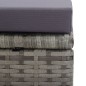 vidaXL Set comedor jardín 13 pzas ratán sintético y madera acacia gris vidaXL Set comedor jardín 13 pzas ratán sintético y madera acacia gris