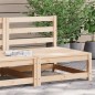 vidaXL Sofá jardín sin reposabrazos madera maciza de pino 70x70x67 cm vidaXL Sofá jardín sin reposabrazos madera maciza de pino 70x70x67 cm