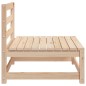 vidaXL Sofás de jardín sin reposabrazos 3 uds madera pino 70x70x67 cm vidaXL Sofás de jardín sin reposabrazos 3 uds madera pino 70x70x67 cm